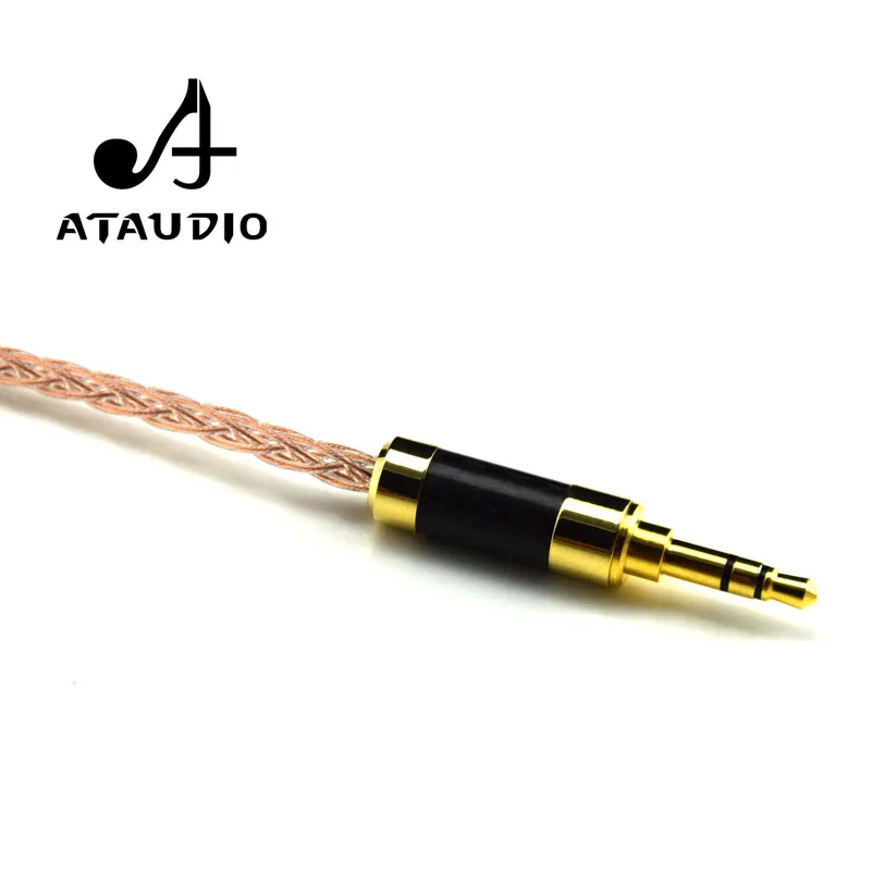 ATAUDIO Hifi 3 5 мм аудио кабель удлинитель 7N OCC HIFI мужской и женский кабель|Кабели VGA| |