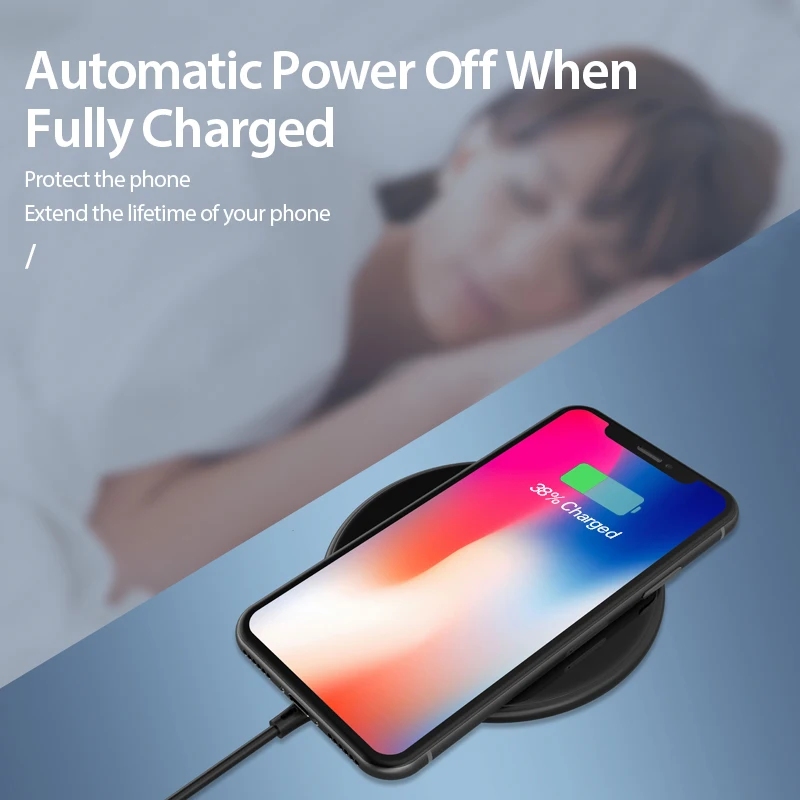 Беспроводное зарядное устройство Coolreall 15 Вт для Samsung S9/S10/iPhone X/XS MAX/XR/8 Plus/Xiaomi 9/Huawei P30