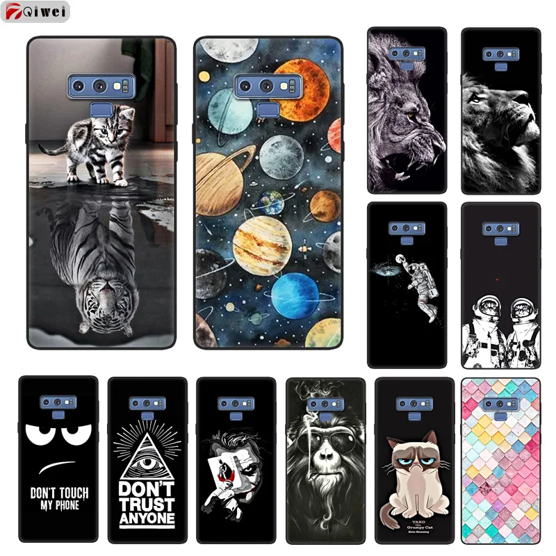 

For Coque Samsung Note 9 Case Soft Silicone Case For Samsung Galaxy Note 9 Case Print Back For Galaxy Note 9 Note9 TPU Cover