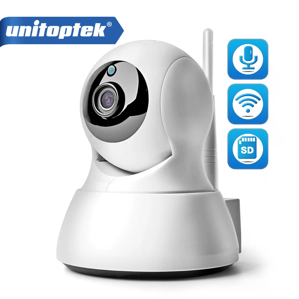 1.0MP WI FI IP Камера Беспроводной IR Cut Ночное видение двухстороннее аудио HD 720 P