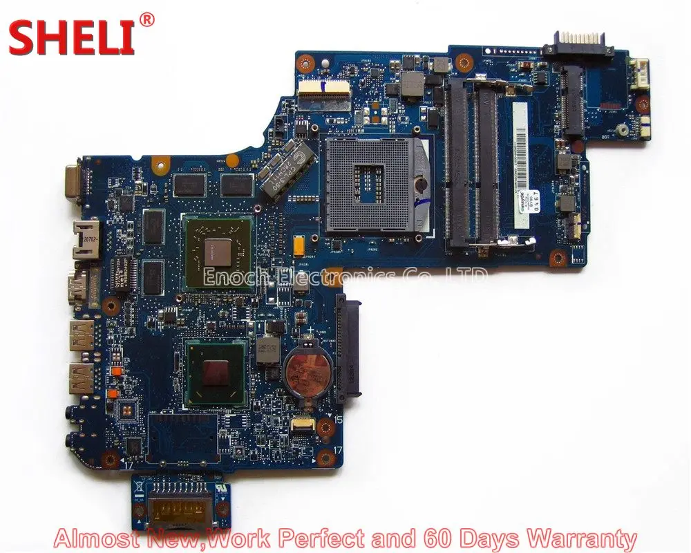 H000043510 Laptop Motherboard For Toshiba Satellite C870 C875 L870 L875 S875 HM76 PLFPLRCSFCSR DSC HD 7600M 1_