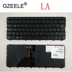 GZEELE новая клавиатура для ноутбука для HP Фолио 13 13-1000 13-2000 13t-1000 13-1015TU серии, клавиатура QWERTY ла/макет запчасти с подсветкой с рамкой