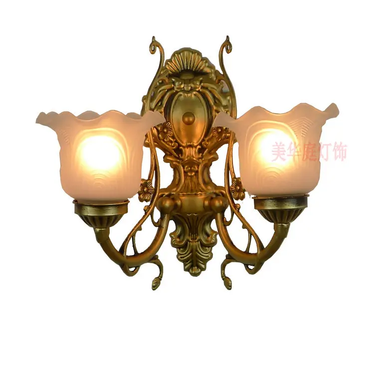 

A1 shipping double wall living room mirror lamp head bed balcony corridor staircase corridor lamp TV wall lamp m