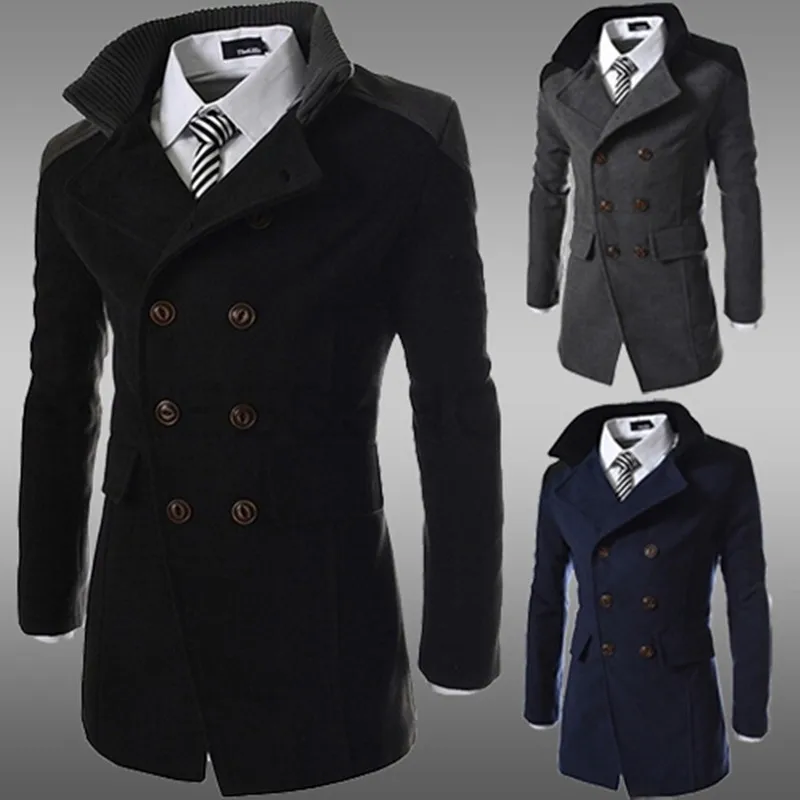Online Buy Wholesale long winter coats men from China long winter