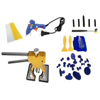 

40 pcs/set Car DIY Tools Set Car Repair Paintless Dent Removal lifter Puller Kits (EU Plug)
