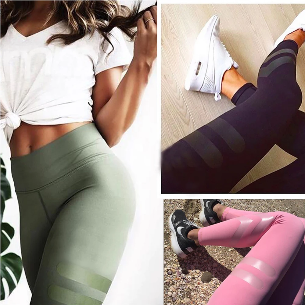 Whimsical 3 Color New Army Green Yoga Pants Running Tights Sports