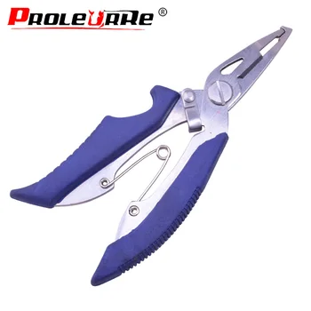 

1Pcs Fishing Plier Scissor Braid Line Lure Cutter Hook Remover Tackle Tool Cutting Fish Use Scissors Fishing Pliers PR-046