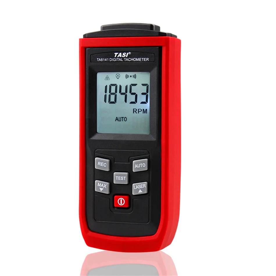 TA8142-2-5RPM-99-999RPM-Digital-Laser-Tachometer-LCD-photoelectric-Tachometer-Test-Meter-Speedometer