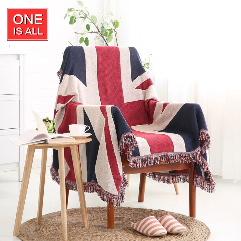 Us 46 15 29 Off Uk British Flag Throw Turkish Sofa Blanket Kilim Wall Hanging Carpet Rugs Cotton In Blankets From Home Garden On