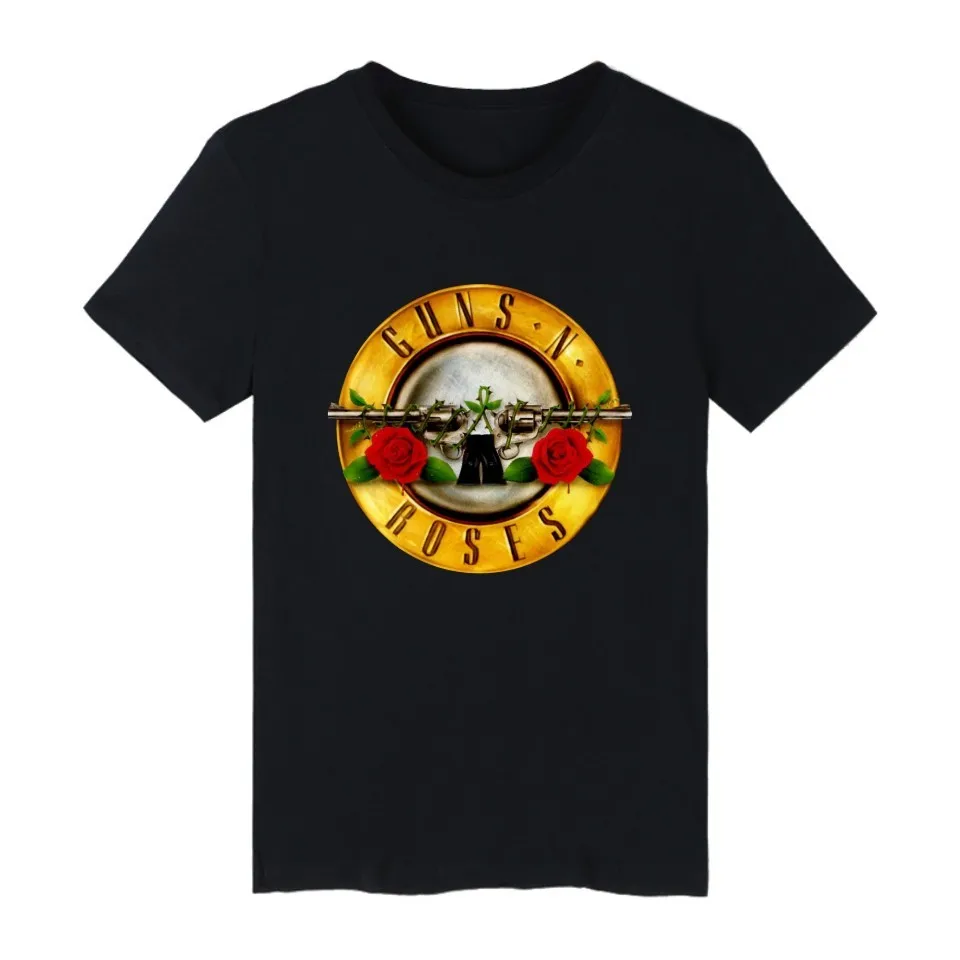 

Guns N Roses T Shirt Men Women Hip Hop Short Sleeve tshirt T-shirt Fashion Harajuku T Shirts Tops brand Clothes Guns and Roses