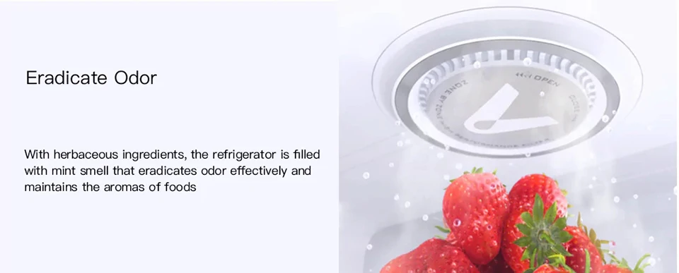 xiaomi mijia VIOMI травянистый Холодильник очиститель воздуха фильтр для овощей фрукты еда свежие предотвратить домашний комплект