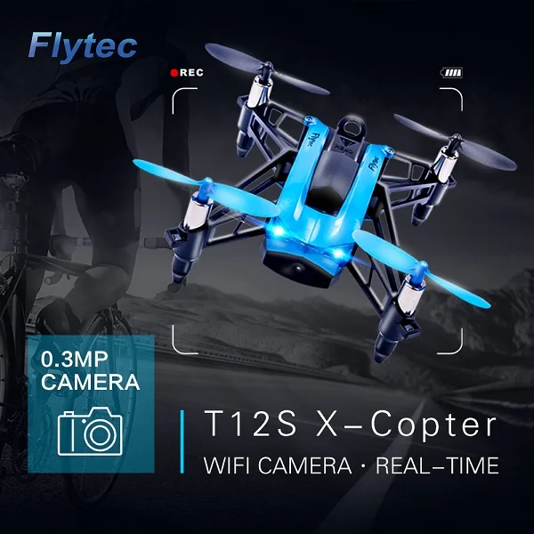 Flytec_T12S_RC_Racing_Drone_2.4G_4CH_with_0.3MP_Camera_Headless_High_Hold_Mode_360_Degree_Rolling_Flip_4_Gear_Speed_Switching_07