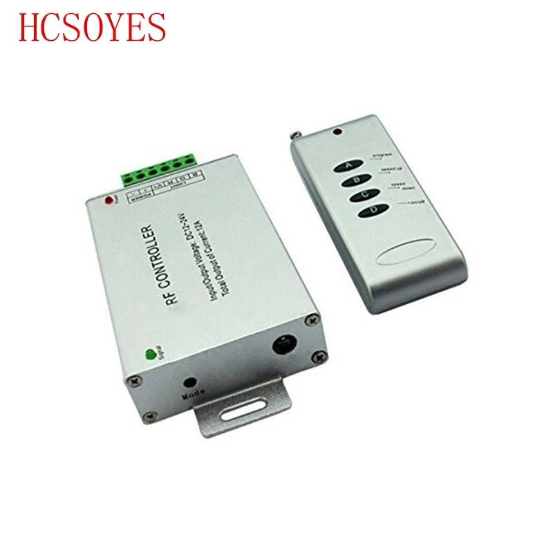 4 клавиши контроллер RF RGB DC12 ~ 24V Светодиодные ленты Диммер 12A/24A/30A Беспроводной