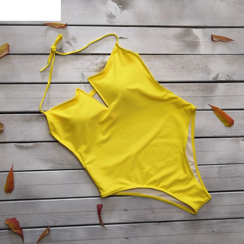 

JAYCOSIN 2019 Summer Wome Sexy Swimwear Jumpsuit Push-Up Padded Bra Beach Bikini One Piece Swimwear 18DCE5