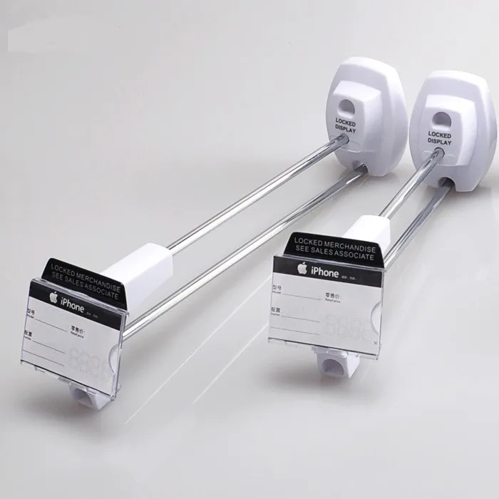 (100 pcs/pack ) white color 250mm length Slat wall/ peg boards hanging