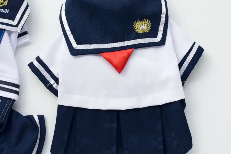 A25_Spring_Summer_Pet_four_legs_Suits_clothes_Navy_Cotton_Puppy_dog_Bib_Jumpsuits_Rompers_pants_dress_Clothes_ (2)