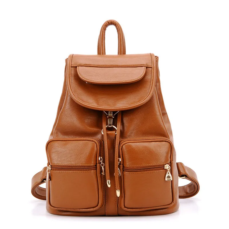 

Casual minimalist bag Korean version of the tide of the British university pu