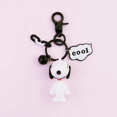 Новинка 10 шт. брелок Snooopy куклы украшения лучший подарок для мальчиков и девочек игрушки Рекламные настоящий мешок цепи подарки оптом