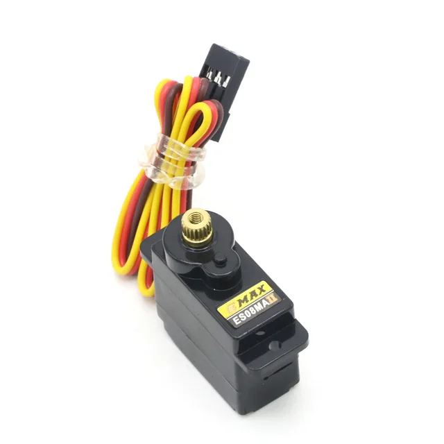EMAX ES08MA II Mini Metal Gear Analog Servo 12g/ 2.0kg/ 0.12 Sec Mg90S For RC Car Truck Crawler Servo RC Accessorie 3