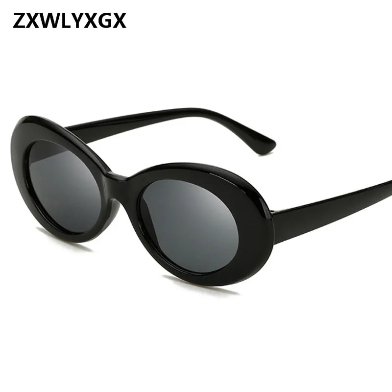 Солнцезащитные очки Oculos De Sol винтажные Овальные дизайнерские для женщин и