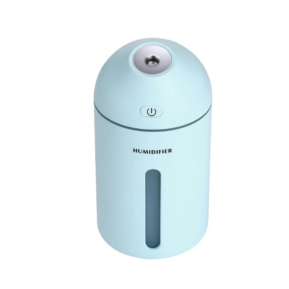

320ml Ultrasonic Air Humidifier Car Humidifier Small USB Diffuser Auto Shut-Off Cool Mist Vaporizer for Home Office