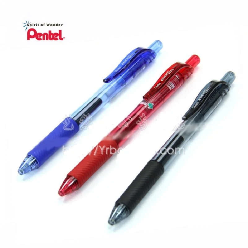 Японский Pentel пресс типа Быстросохнущий BLN105 0,5 мм energel чернильная ручка гладкая и Простая запись 16 шт./партия