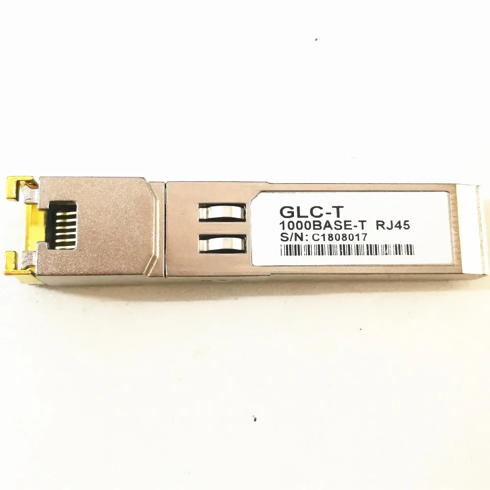 Совместимый с Cisco совместимый GLC-T/SFP-GE-T, Gigabit RJ45 медный SFP, 1000Base-T модуль приемопередатчика