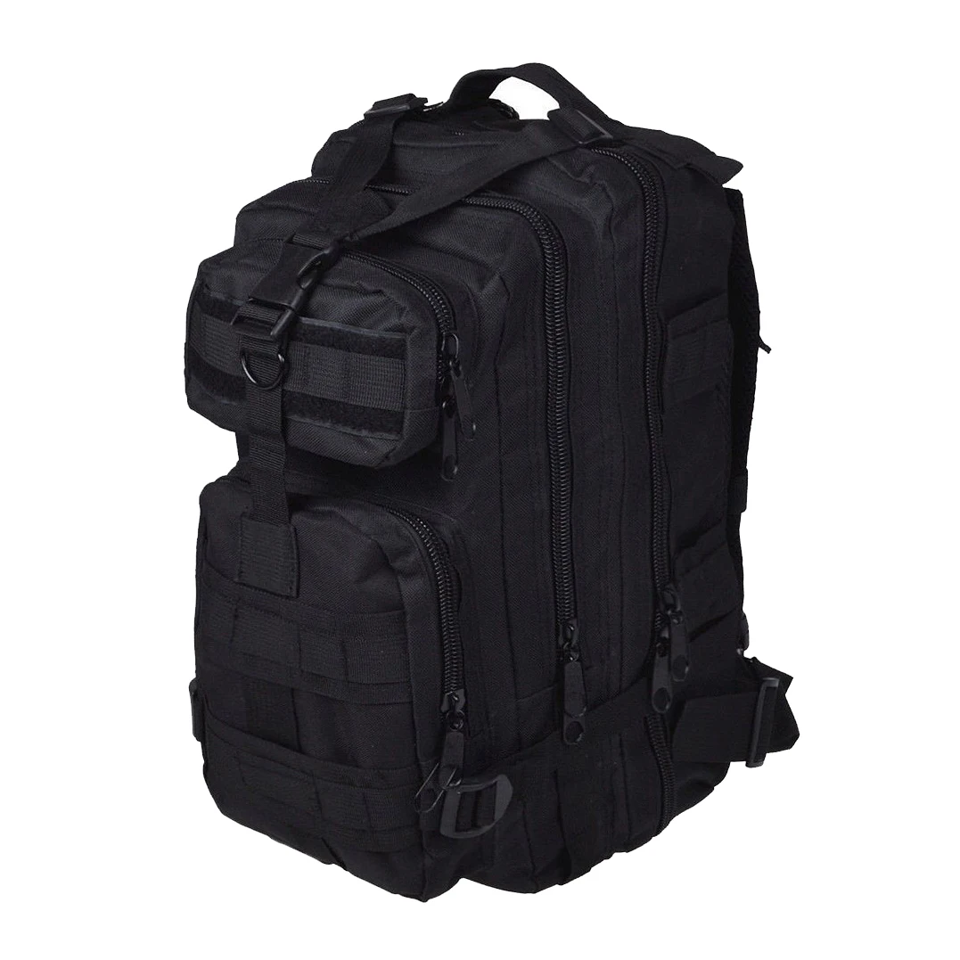 Мужской наружный Рюкзак-мужской наружный рюкзак военный тактический рюкзак походный охотничий походный рюкзак - Цвет: Черный цвет