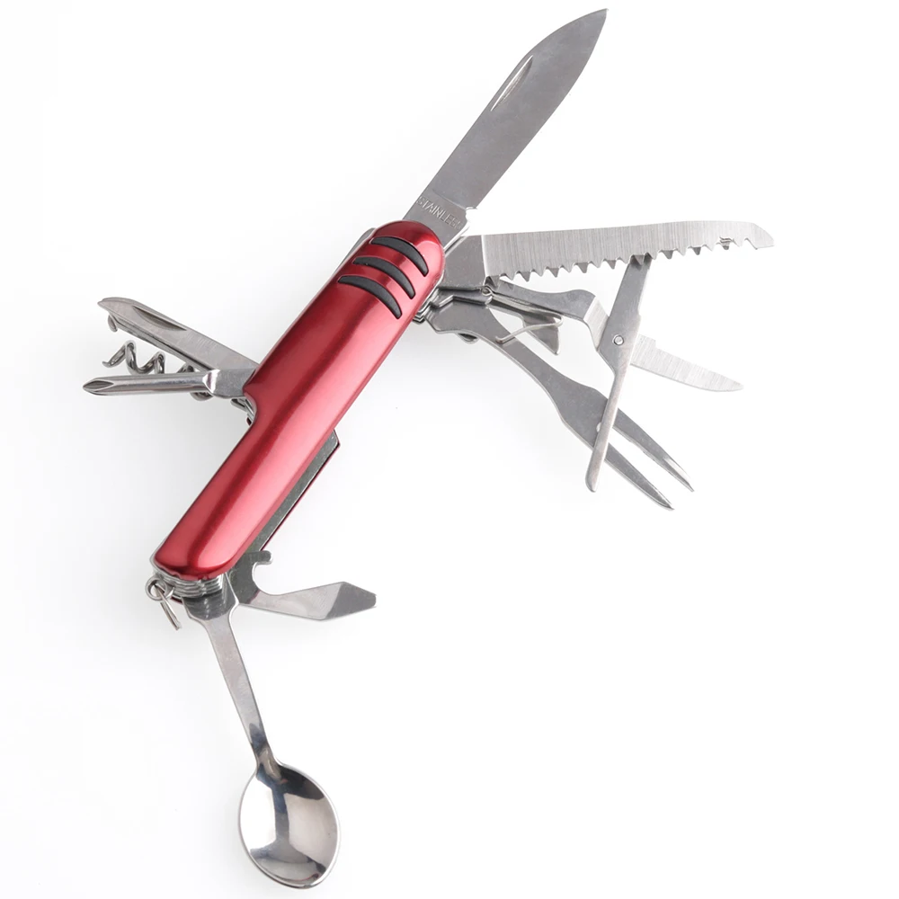 Нержавеющая сталь карманный швейцарский нож Открытый Классический многофункциональный инструмент нож Suvival Кемпинг Складной нож SW108R