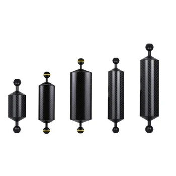 

Diving photography double ball head buoyancy lamp arm ultra light carbon fiber buoyancy diving camera underwater buoyancy 60mm