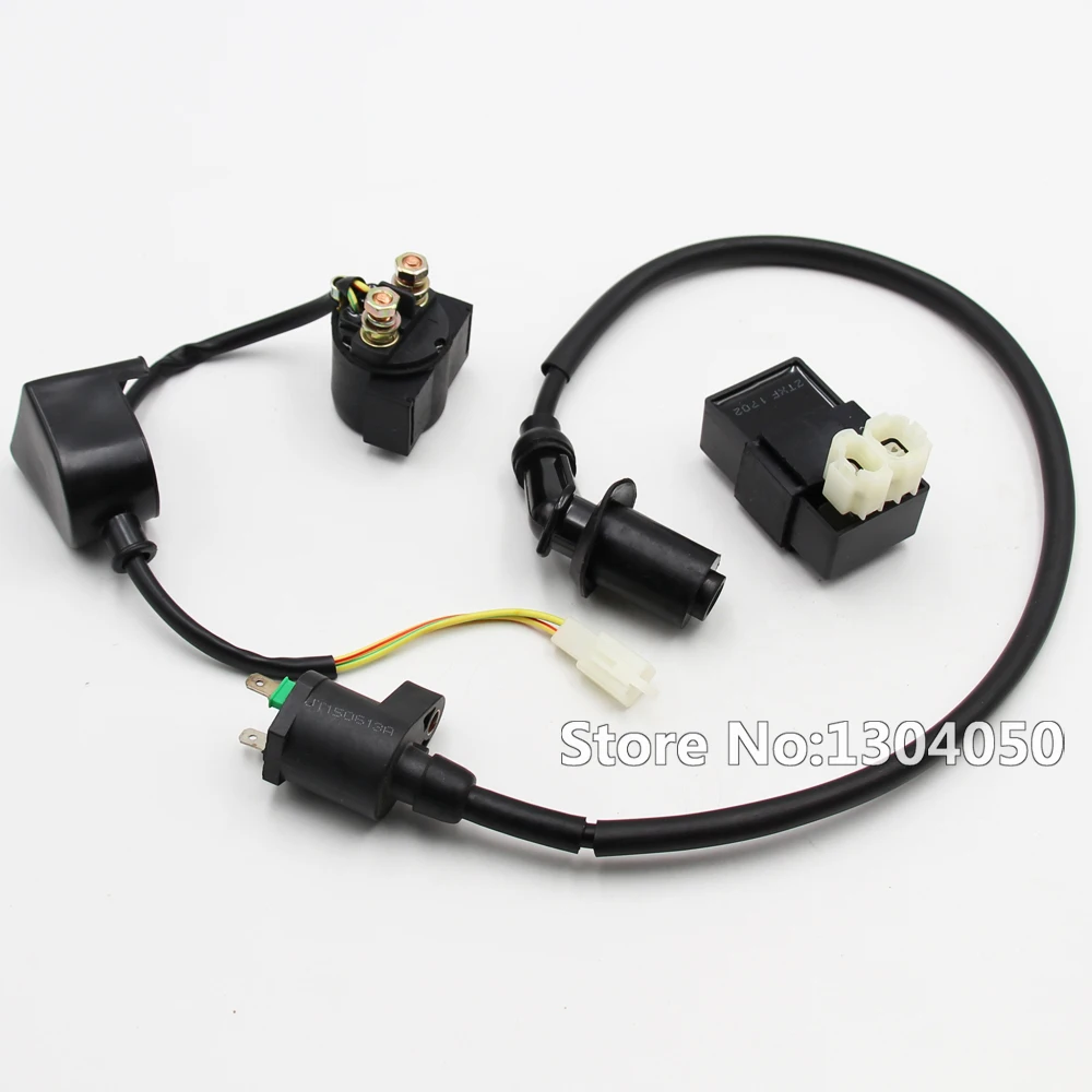 CDI CAJA 50CC 110CC 125CC 150CC GY6 BOBINA DE ENCENDIDO del RELÉ de ARRANQUE CHINO SCOOTER ATV BICI de LA SUCIEDAD nuevo