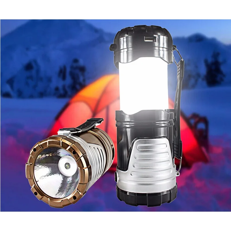 Выдвижной USB Солнечный СВЕТОДИОДНЫЙ светильник для кемпинга, палаточный светильник, водонепроницаемый наружный портативный фонарь для кемпинга, походов, аварийный светильник