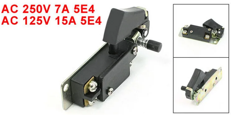 250VAC 7A 125VAC 15A SPDT 3 Винтовые клеммы Переключатель электрического инструмента для LG