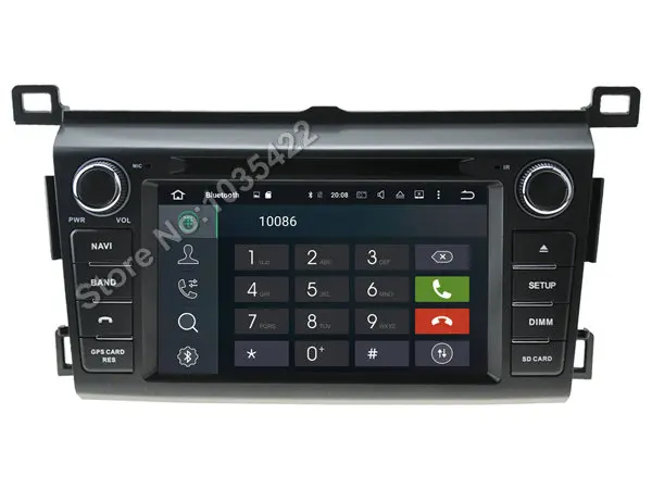 Clearance Android 8.0 CAR Audio DVD player FOR TOYOTA RAV4 2013-2014 gps Multimedia head device unit receiver BT WIFI 20