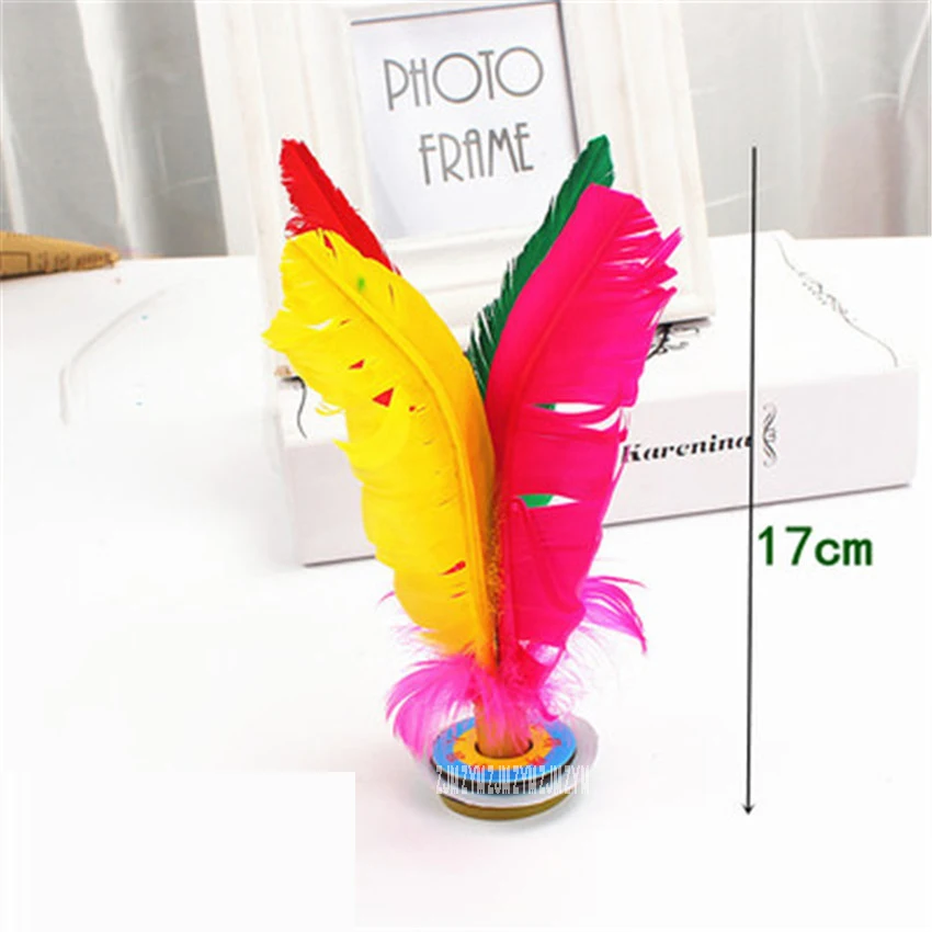 Sports de plein air Jeu de volant Jianzi chinois Plume chinoise multicolore