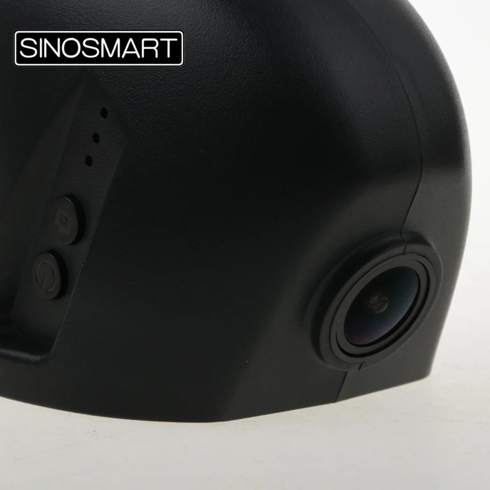 SINOSMART Novatek 96658 автомобильный Wifi DVR камера для Golf 7 Golf 7 SPORTSVAN управление с помощью мобильного телефона ПРИЛОЖЕНИЕ SONY IMX323