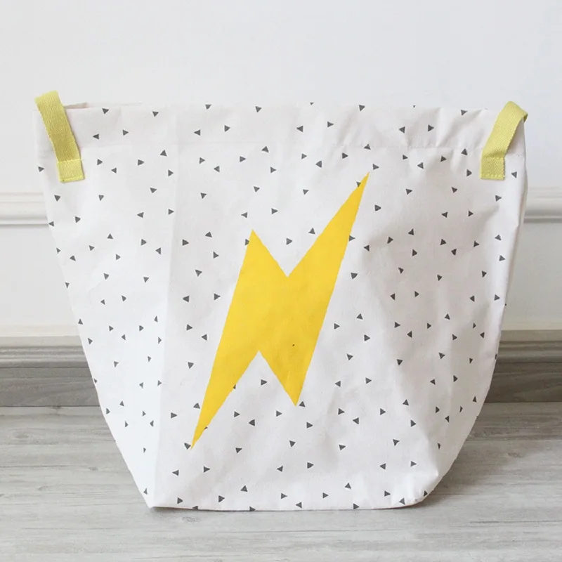 

Large laundry basket grain and wheat collection bag cleaning dustproof folding cotton and flax bag dirty clothes basket portable