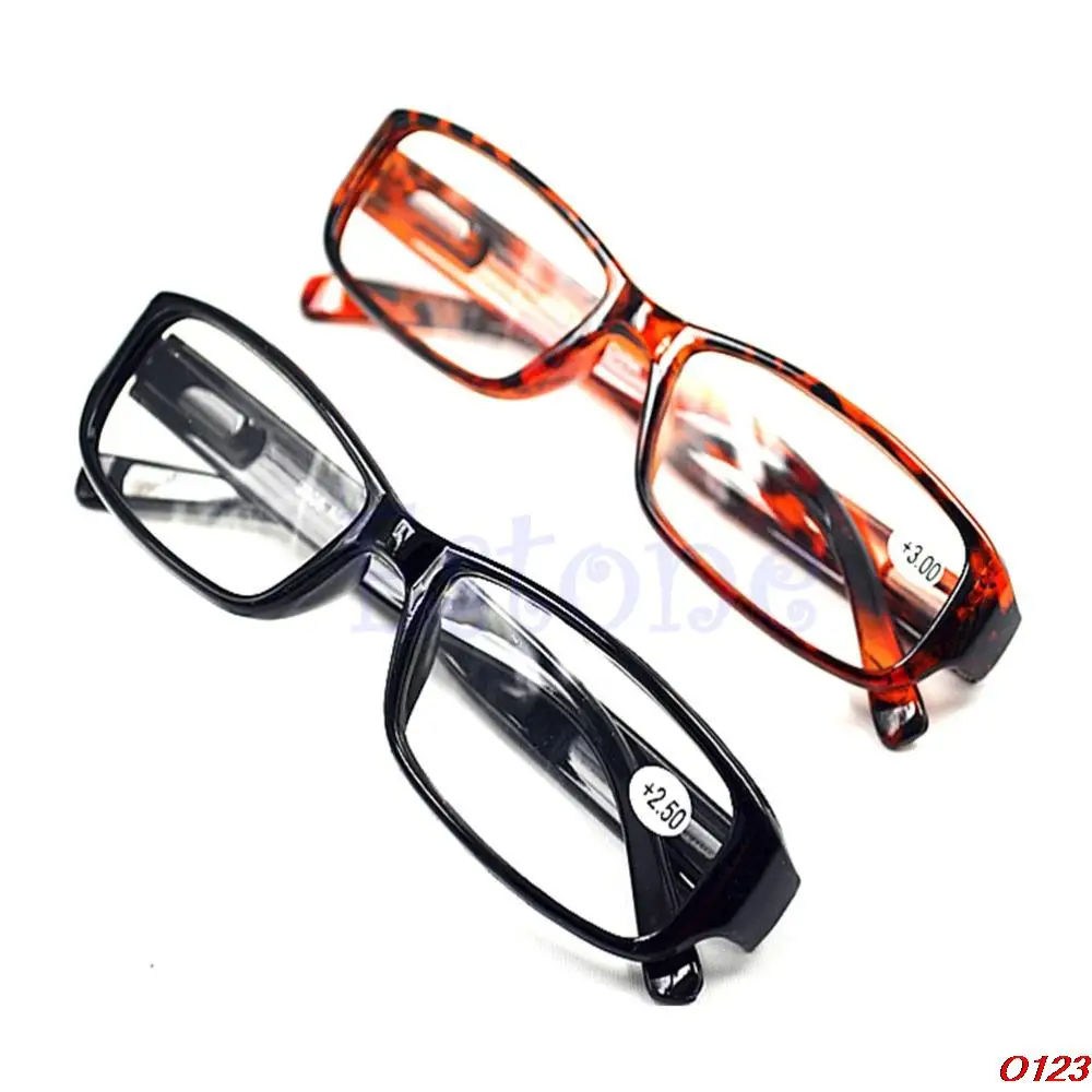 

Unisex Women Men Comfy Reading Glasses Presbyopia Black Brown New 1.0 1.5 2.0 2.5 3.0 Diopter Black Brown