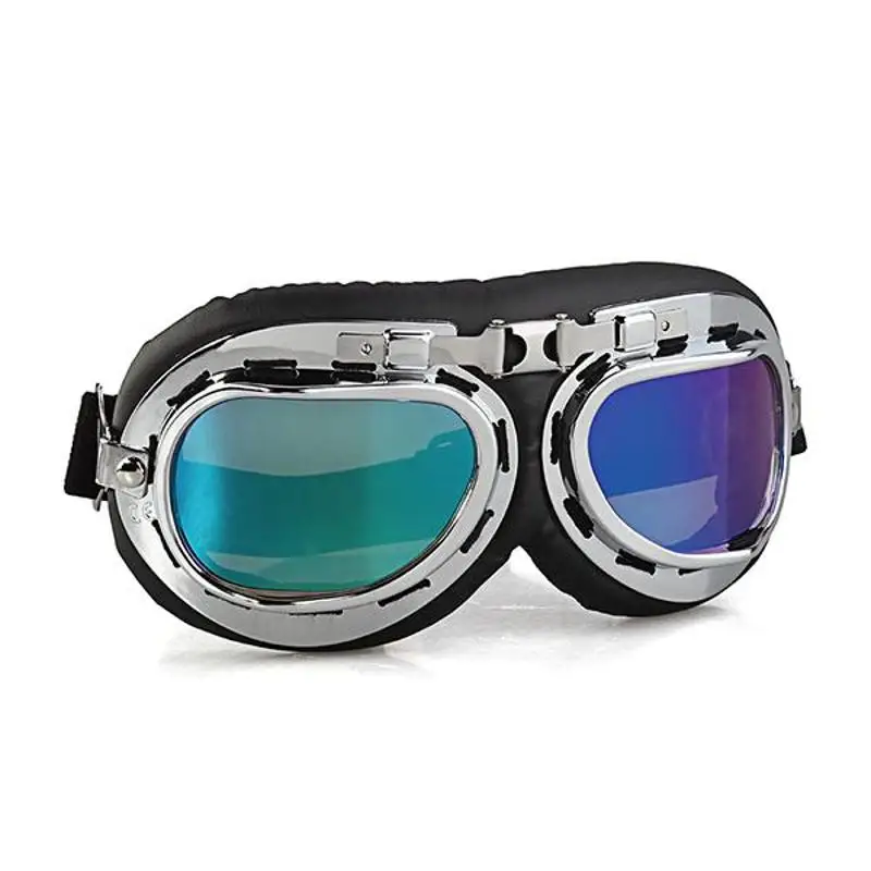 Vintage Style Motorcycle Bike Goggles