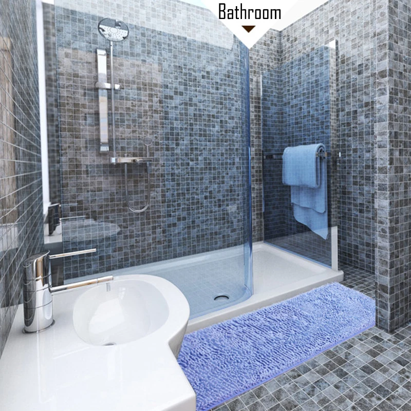 tappetino da bagno per bagno tappeto tappeto in bagno e toilette anti slittamento acqua assorbente comodo