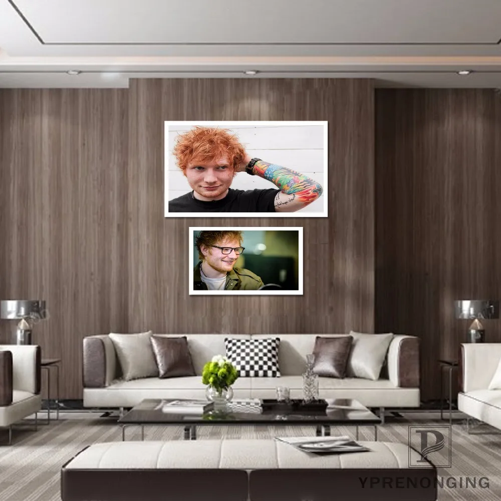 Тканевый плакат из ткани на заказ ED Sheeran печать шелковой ткани домашний декор плакат для вашей гостиной#20180327-14