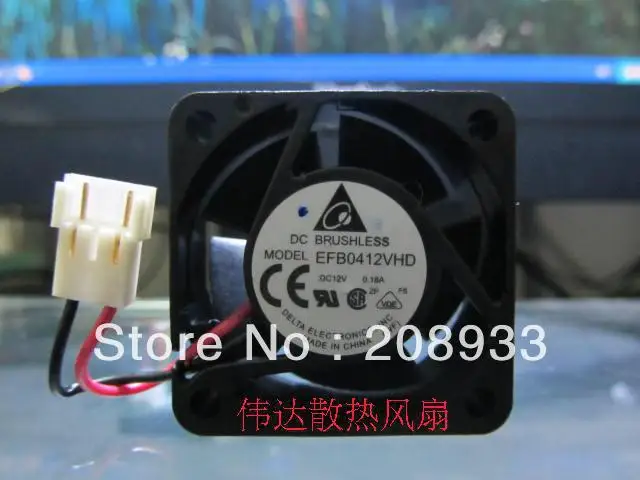 

For Delta 4020 12V 0.18A EFB0412VHD VDE