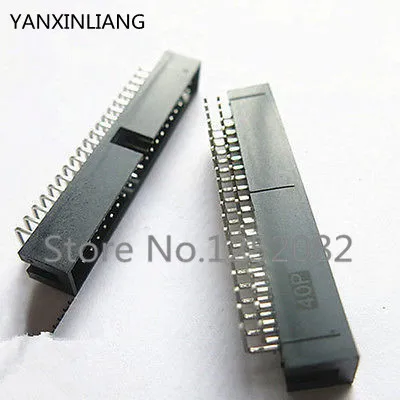 

10pcs 2.54mm 2x20 DC3 40 Pin Right Angle Male Shrouded PCB IDC Socket Box header
