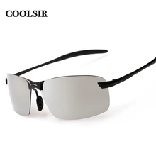 COOLSIR hot 2017 new fashion style UV400 colorful men driving 3 color p3043 Polarized Sunglasses