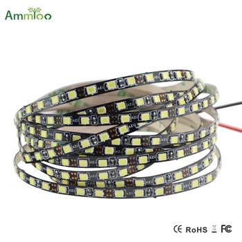 

AmmToo Black PCB Led Strip SMD2835 120leds/M Ultra Narrow LED Light Strip DC12V Flexible Diode Ribbon Tape Lamp White/Warm white