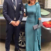 Вечерние платья, облегающие рукава три четверти, драпированные, элегантные, для женщин, формальные, длинные, robe de soiree vestido de fiesta de noche