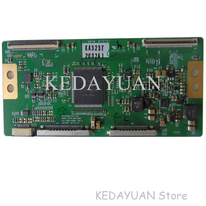 

free shipping original 100% test for LG V6 37 FHD 120HZ 6870C-0365A 6870C-0365B logic board