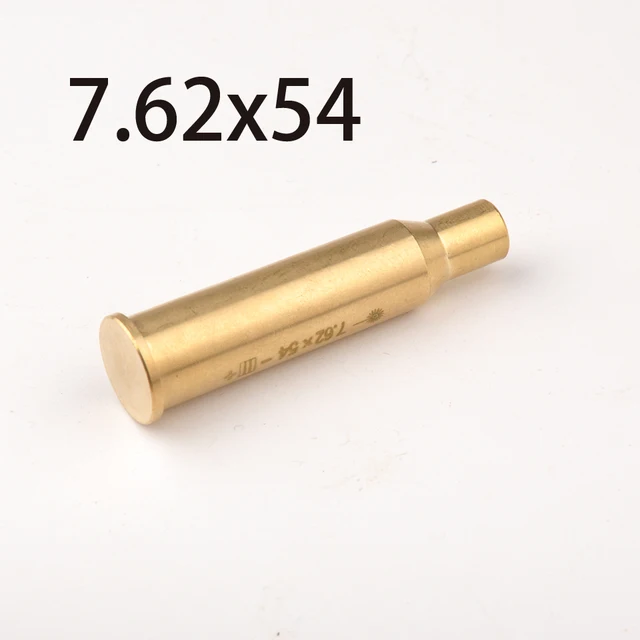 Red dot laser brass cal cartridge