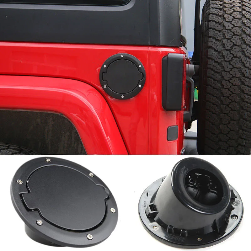 Free Shipping ABS Fuel Door Gas Tank Cover Fuel Tank Cap Car Styling