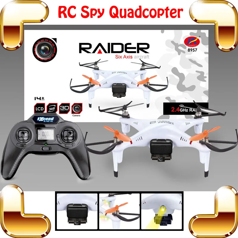 New Coming Gift Raider 2.4g 4ch Rc Remote Control Quadcopter 6 Axis